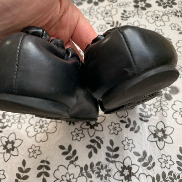 Tory Burch Reva Flats, Black, Size 7 - Picture 4 of 11